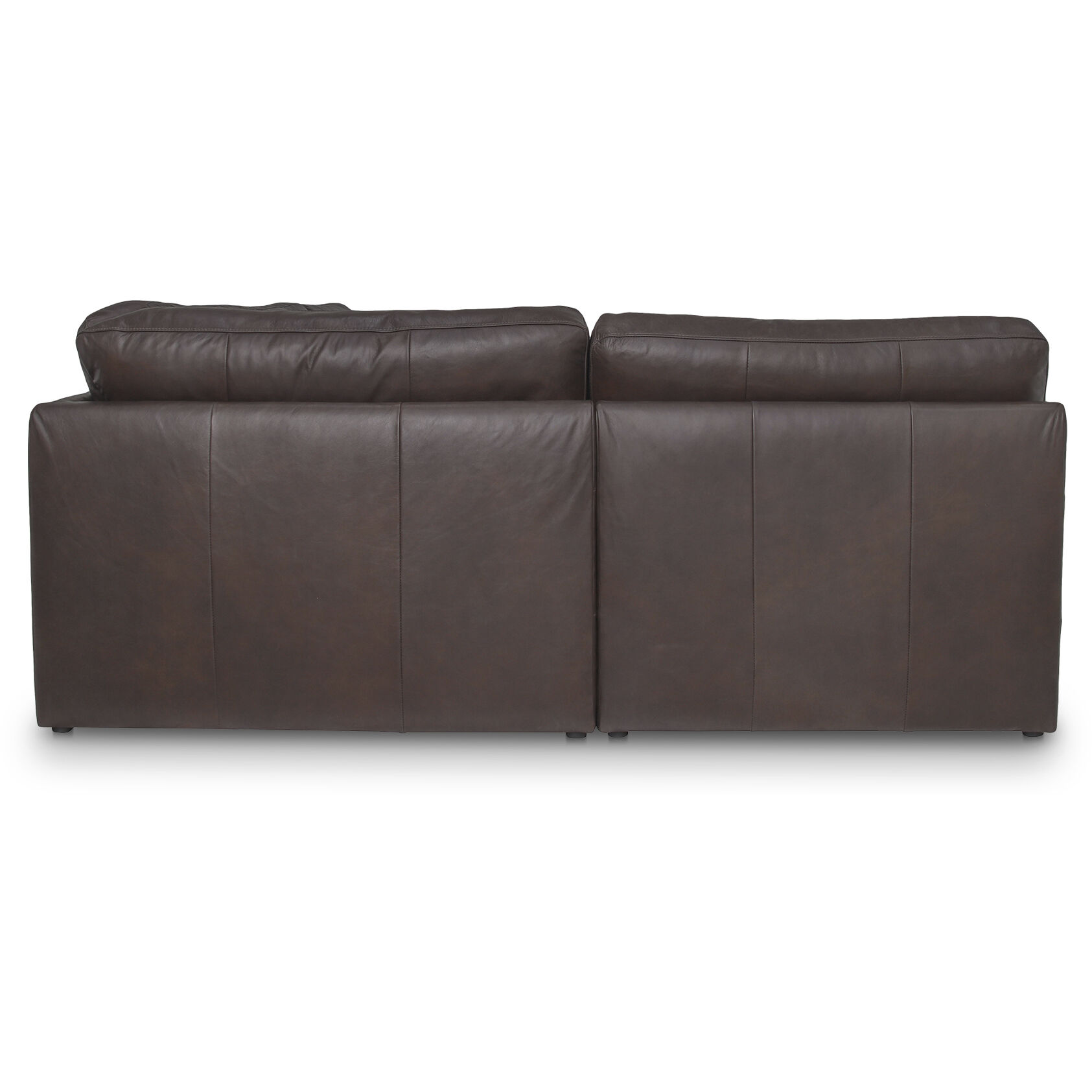 Thurlow Brown Modular Armless Sectional, U Shaped